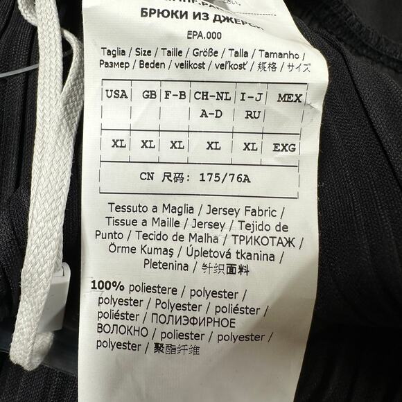 Max Mara Leisure NWOT Cacio Black Trousers Size XL High Rise Pleated Wide Leg - Picture 5 of 10